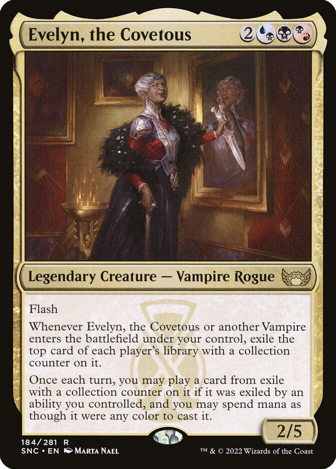 Evelyn, the Covetous 184/281 (Streets of New Capenna)  | Good Games Cannington