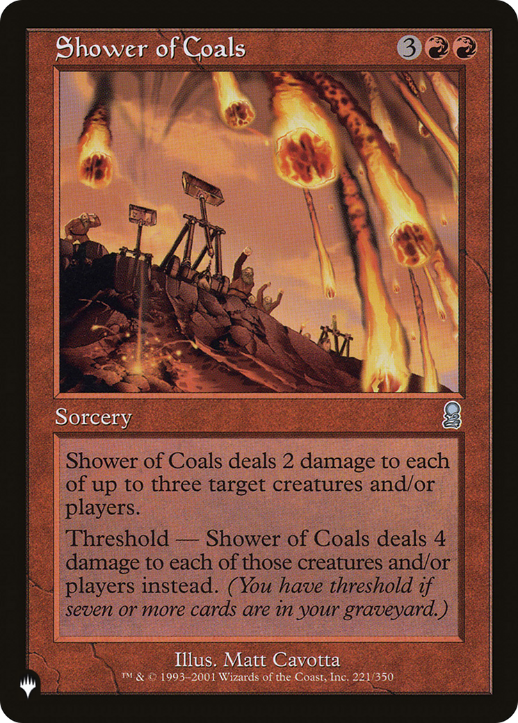 Shower of Coals [The List] | Good Games Cannington