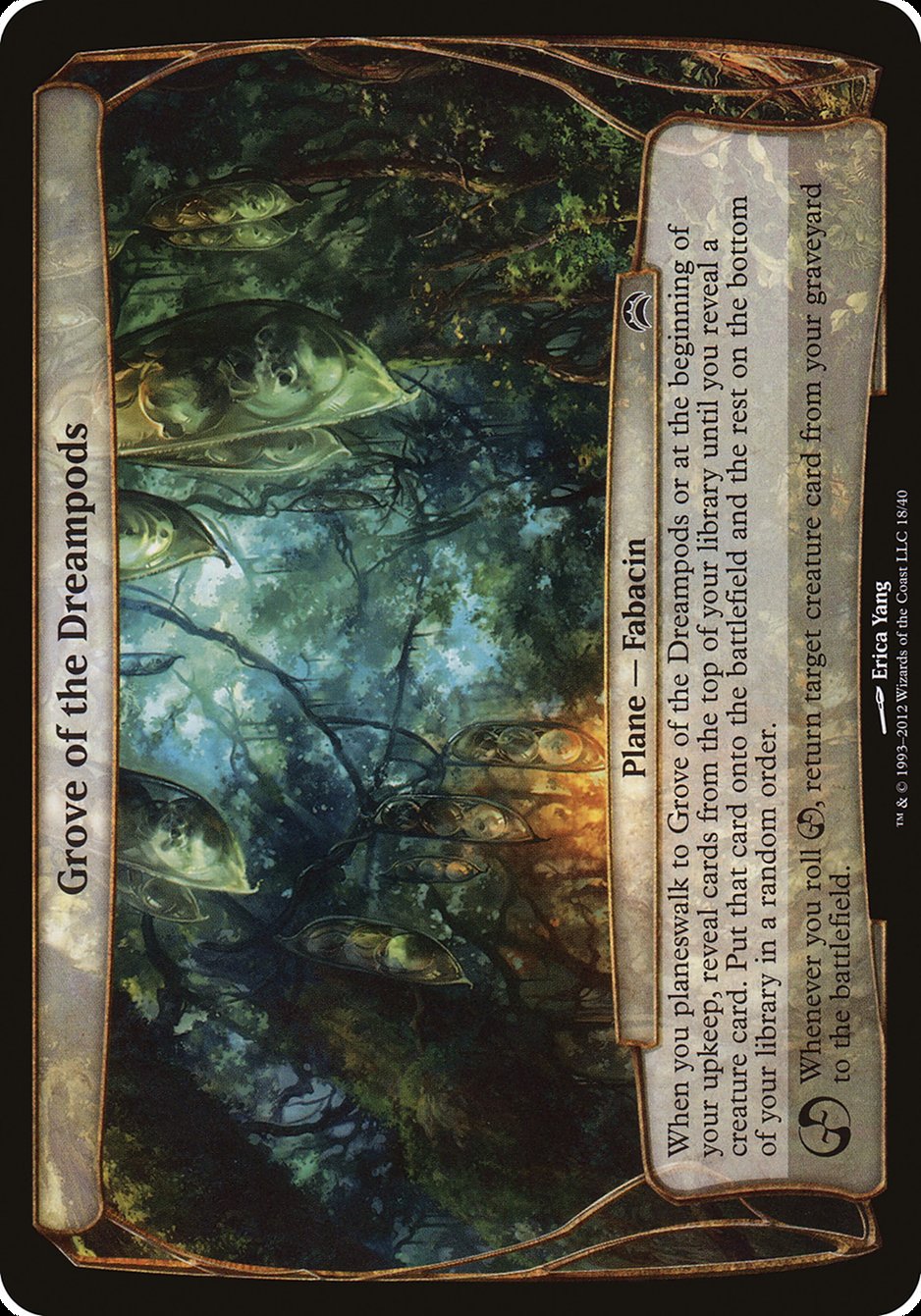Grove of the Dreampods (Planes) [Planechase 2012 Planes] | Good Games Cannington