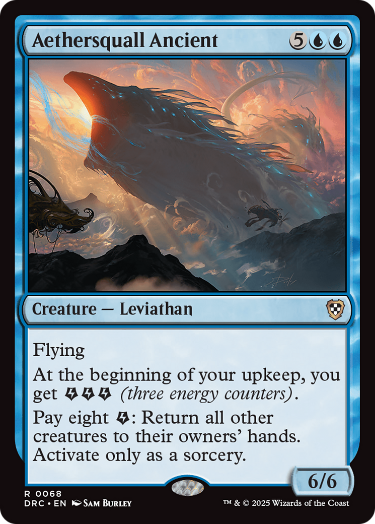 Aethersquall Ancient [Aetherdrift Commander] | Good Games Cannington
