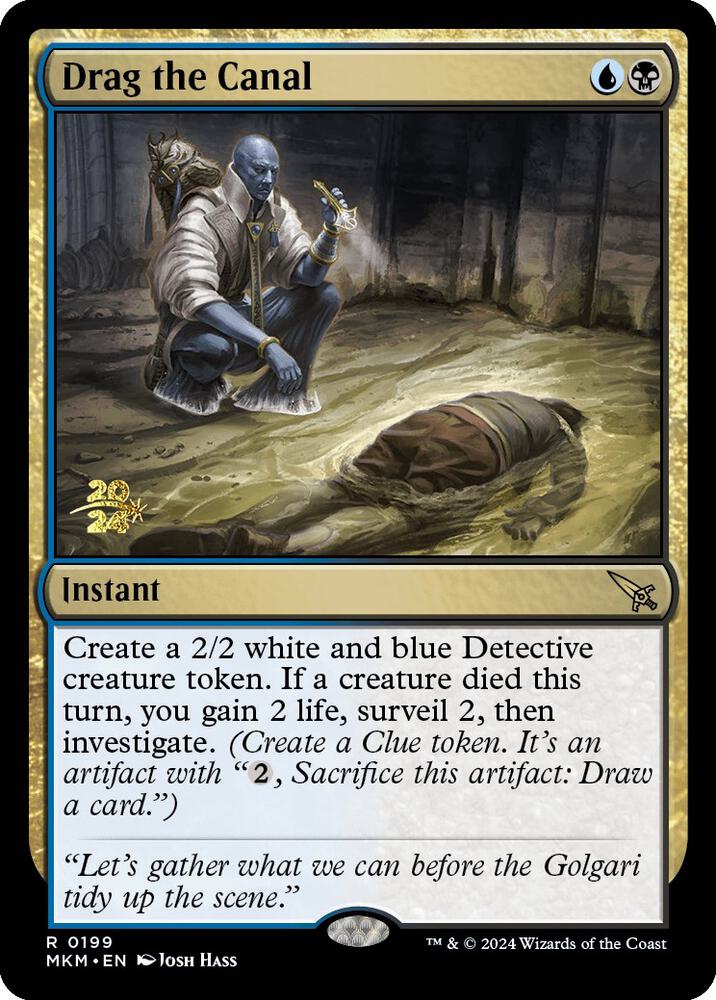Drag the Canal 199s/182 (Prerelease Cards)  - Foil | Good Games Cannington