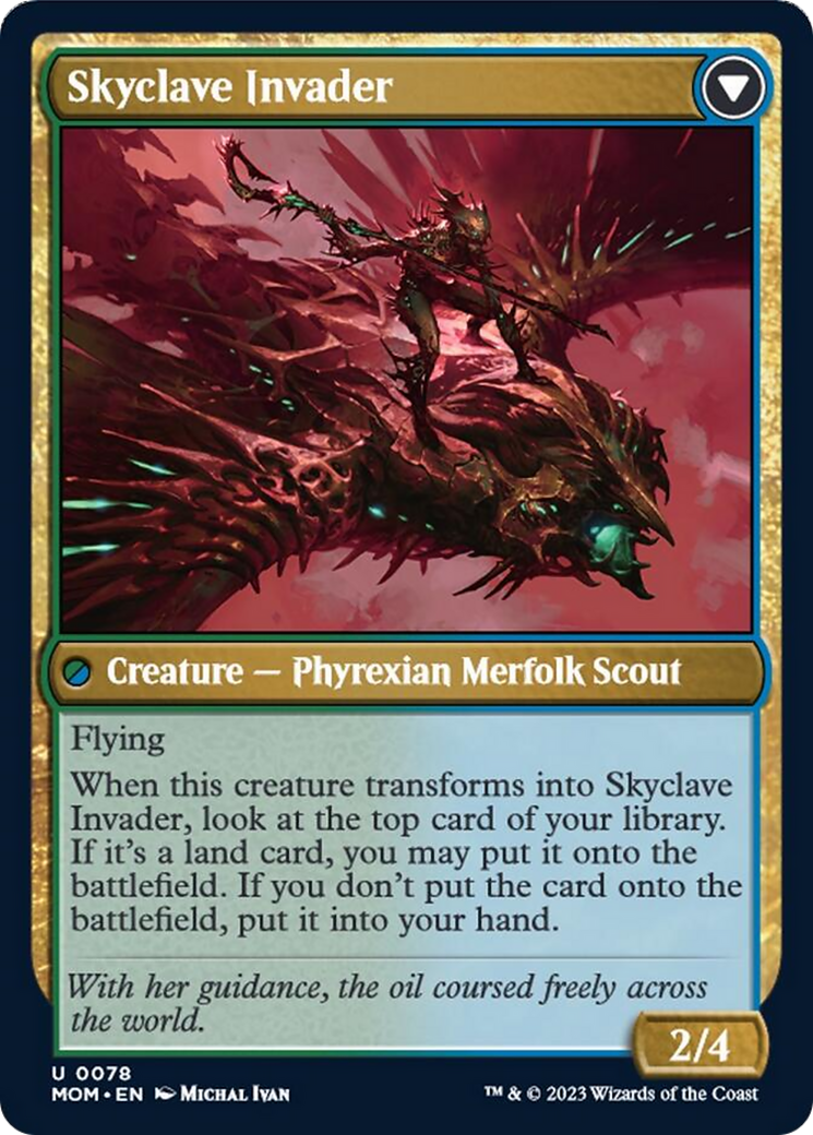 Skyclave Aerialist // Skyclave Invader [March of the Machine] | Good Games Cannington