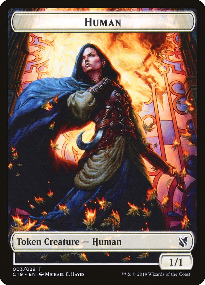 Drake // Human Double-Sided Token [Commander 2019 Tokens] | Good Games Cannington