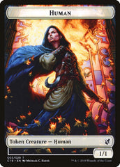 Drake // Human Double-Sided Token [Commander 2019 Tokens] | Good Games Cannington