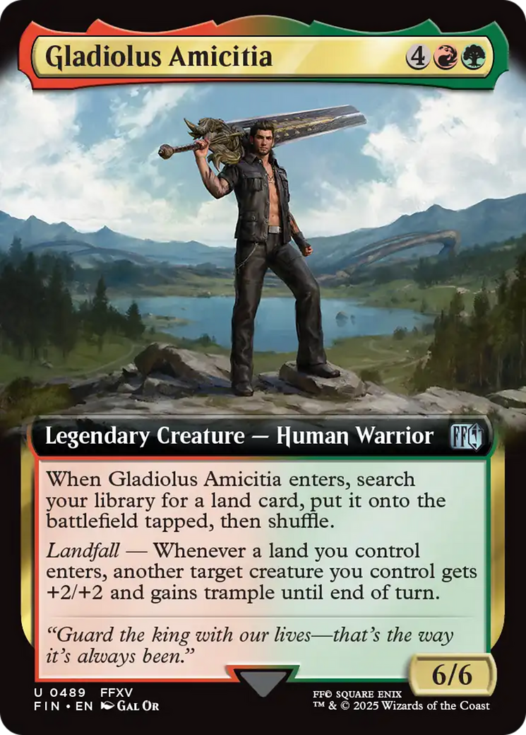 Gladiolus Amicitia (Extended Art) [FINAL FANTASY] | Good Games Cannington