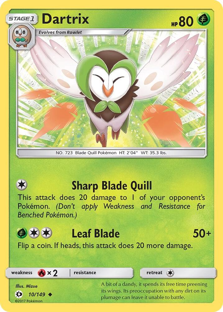 Dartrix 10/149 (SM Base Set)  | Good Games Cannington