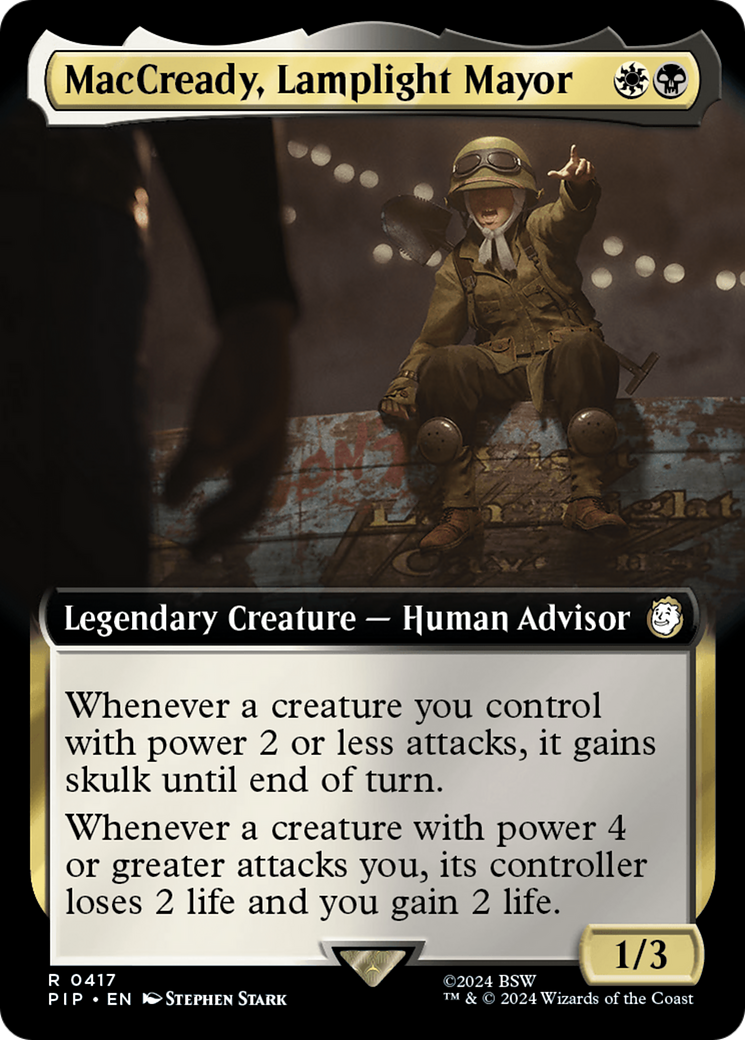 MacCready, Lamplight Mayor (Extended Art) [Fallout] | Good Games Cannington
