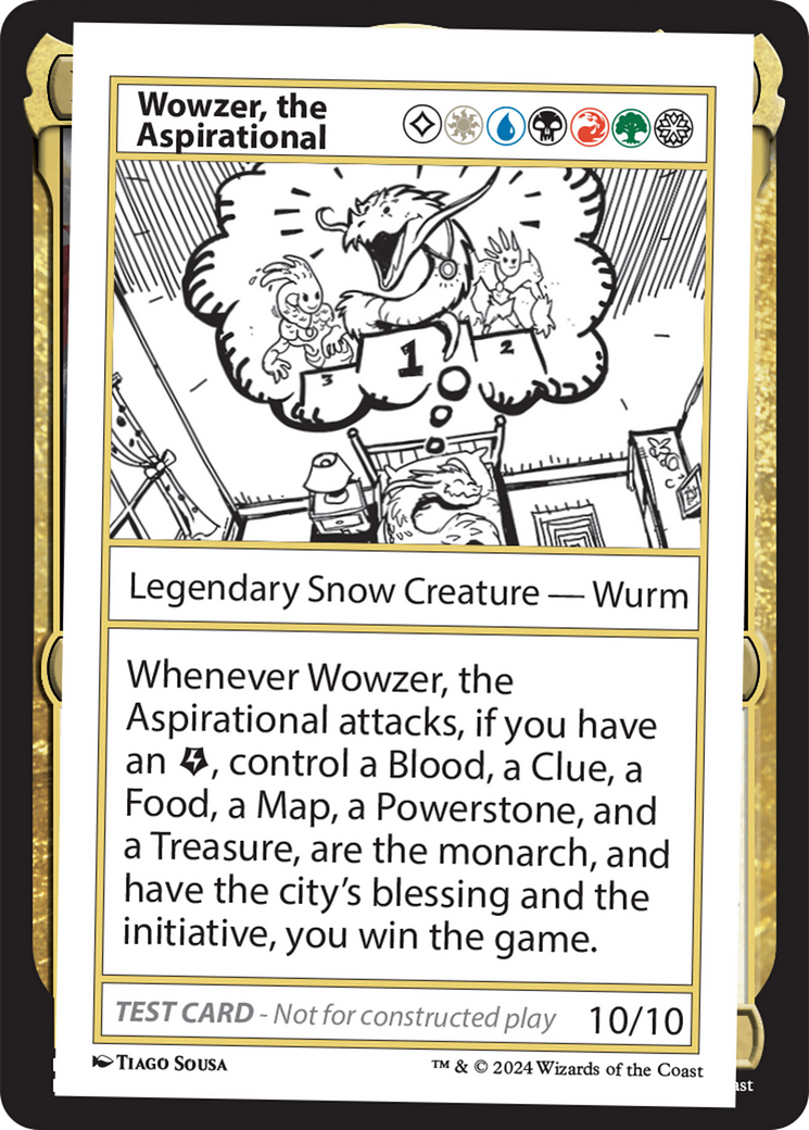 Wowzer, the Aspirational [Mystery Booster 2 Playtest Cards] | Good Games Cannington