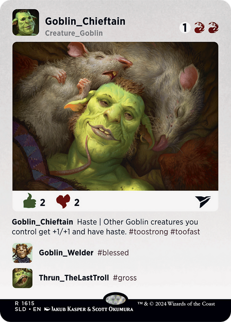Goblin Chieftain [Secret Lair Drop Series] | Good Games Cannington