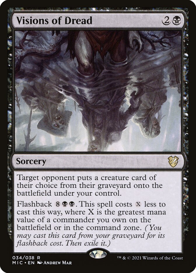 Visions of Dread 34/38 (Commander: Innistrad: Midnight Hunt)  | Good Games Cannington