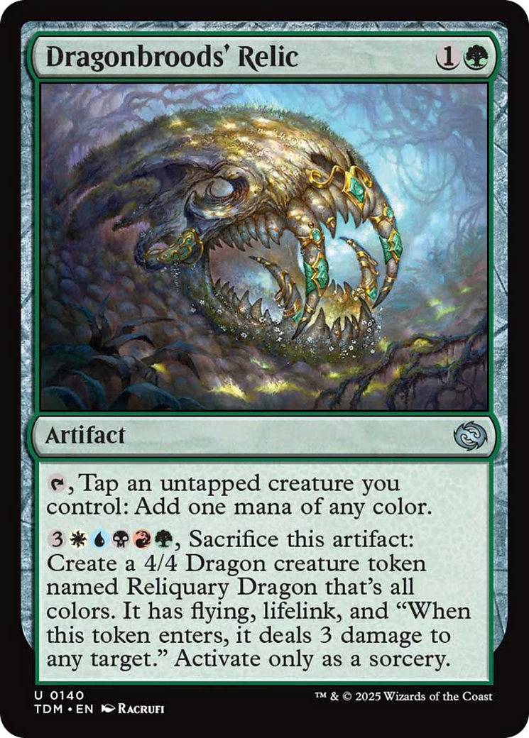 Dragonbroods' Relic [Tarkir: Dragonstorm] | Good Games Cannington