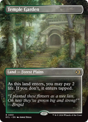 Temple Garden (Borderless) [Lorwyn Eclipsed] | Good Games Cannington