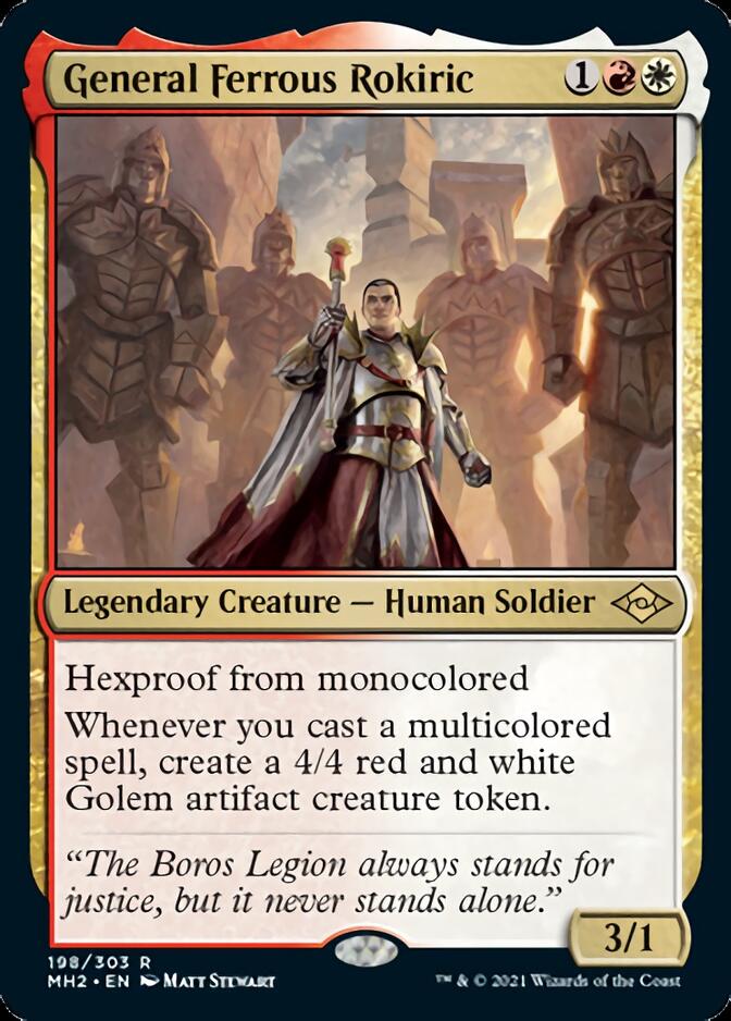 General Ferrous Rokiric [Modern Horizons 2] | Good Games Cannington