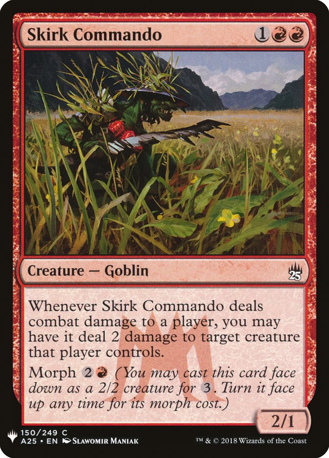 Skirk Commando [Mystery Booster] | Good Games Cannington