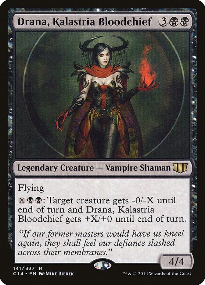 Drana Kalastria Bloodchief 141/337 (Commander 2014)  | Good Games Cannington