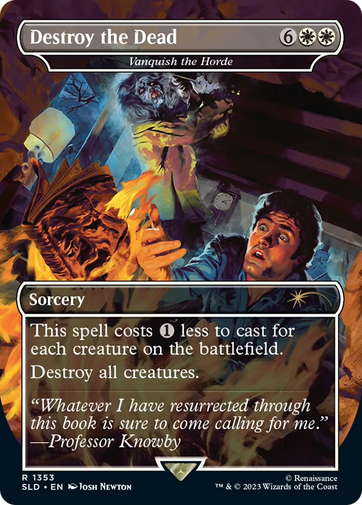Destroy the Dead - Vanquish the Horde [Secret Lair Drop Series] | Good Games Cannington