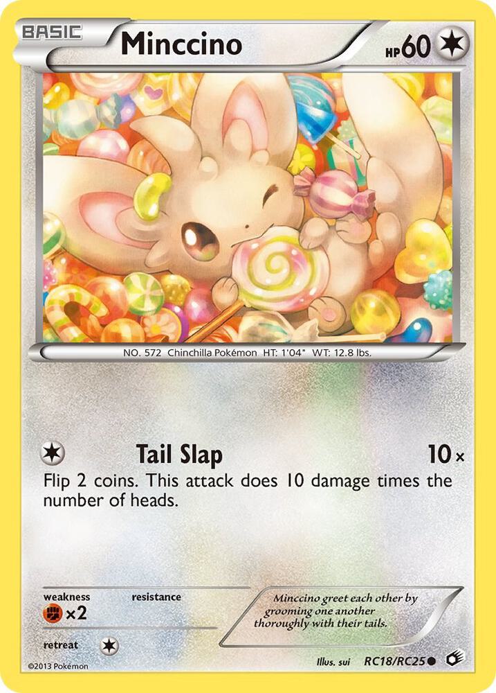 Minccino RC18/RC25 (Legendary Treasures: Radiant Collection)  - Holofoil | Good Games Cannington