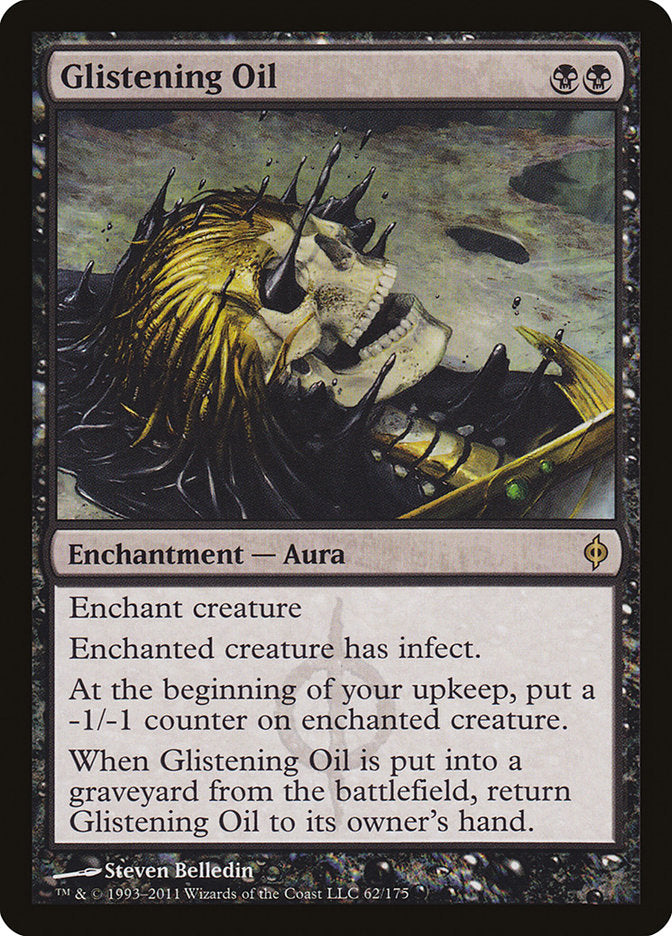 Glistening Oil 62 (New Phyrexia)  | Good Games Cannington