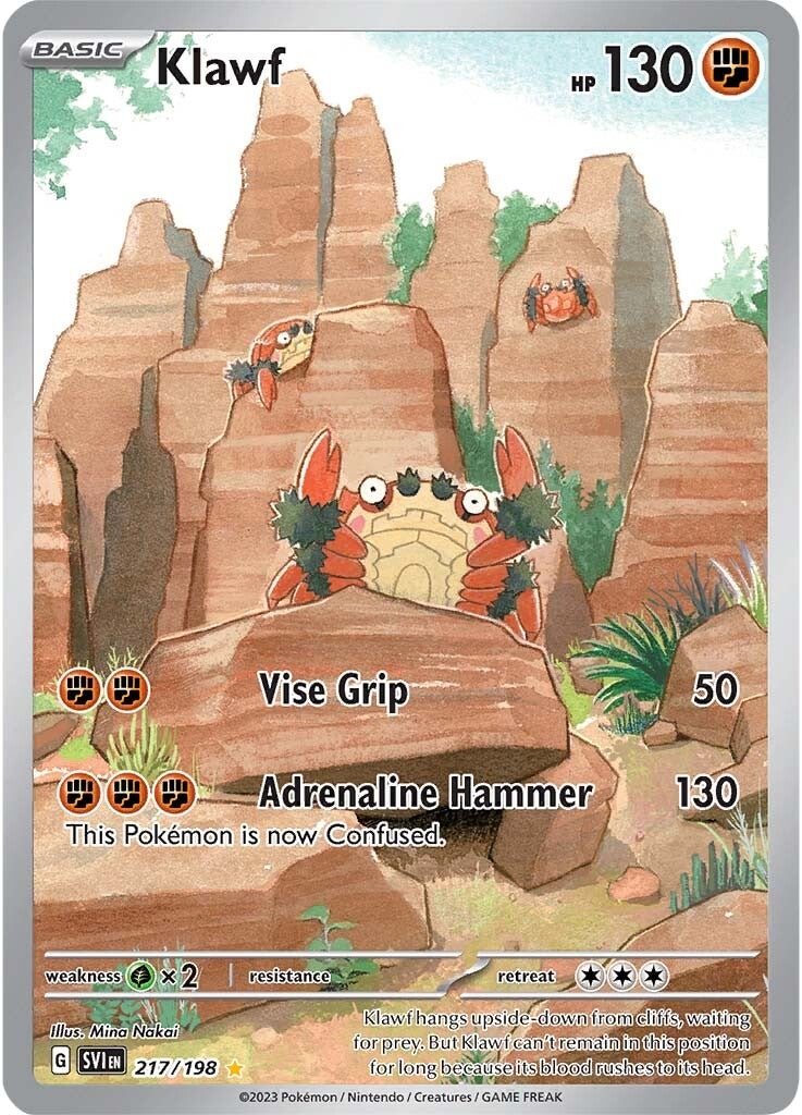 Klawf (217/198) [Scarlet & Violet: Base Set] | Good Games Cannington