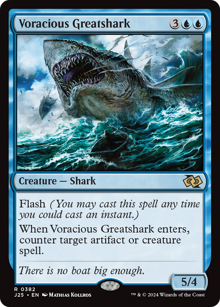 Voracious Greatshark [Foundations Jumpstart] | Good Games Cannington