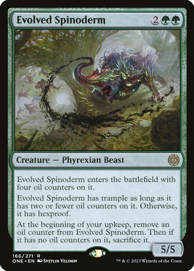 Evolved Spinoderm 166/271 (Phyrexia: All Will Be One)  | Good Games Cannington