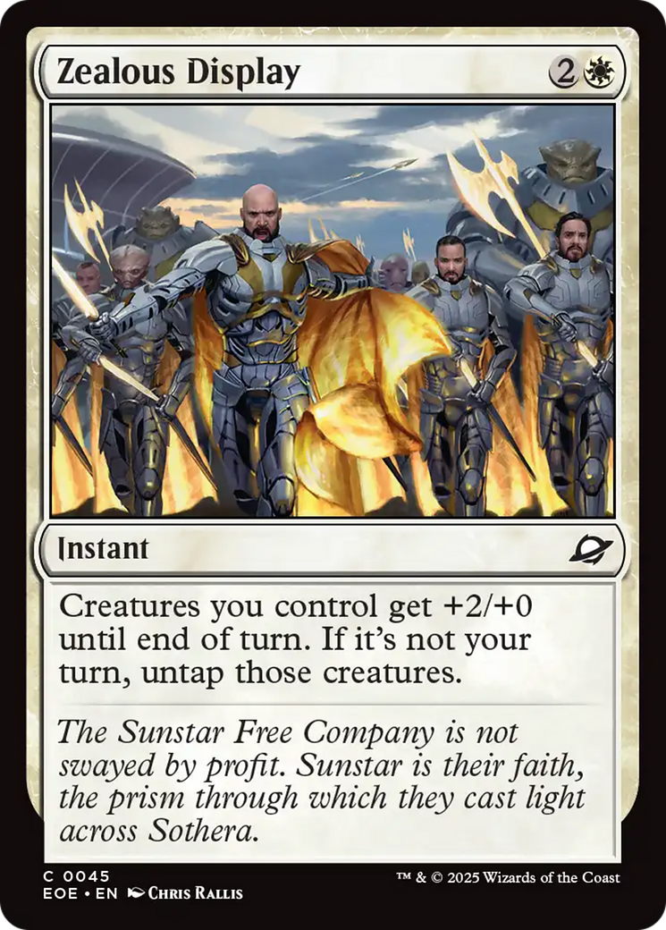 Zealous Display [Edge of Eternities] | Good Games Cannington