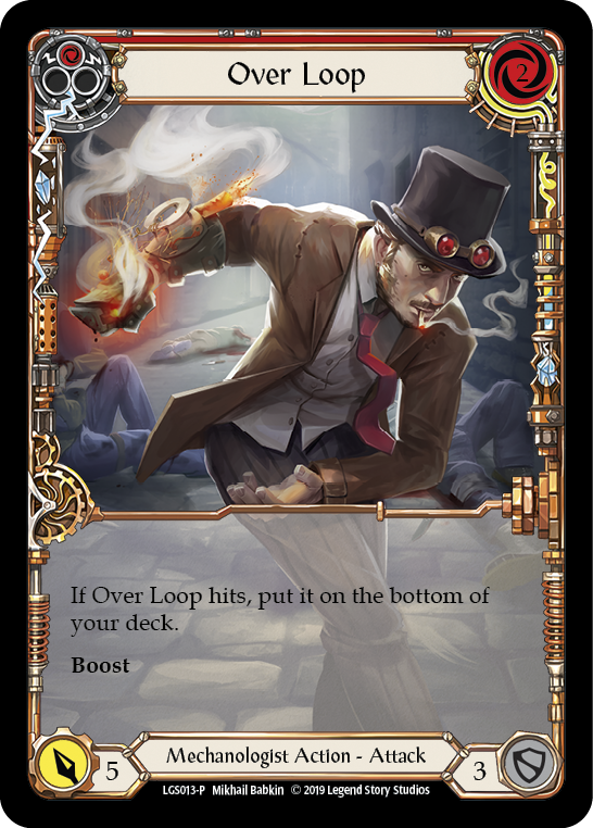 Over Loop (Red) [LGS013-P] (Promo)  1st Edition Normal | Good Games Cannington