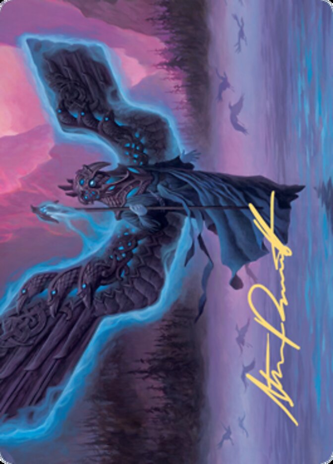 Mistwalker Art Card [Kaldheim Art Series] | Good Games Cannington