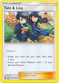 Tate & Liza (148a/168) (Alternate Art Promo) (Battle Arena Deck Exclusive) [Sun & Moon: Celestial Storm] | Good Games Cannington
