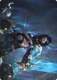 Halvar, God of Battle Art Card [Kaldheim Art Series] | Good Games Cannington