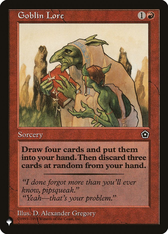 Goblin Lore [The List] | Good Games Cannington