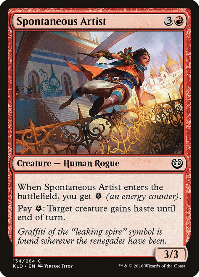Spontaneous Artist [Kaladesh] | Good Games Cannington