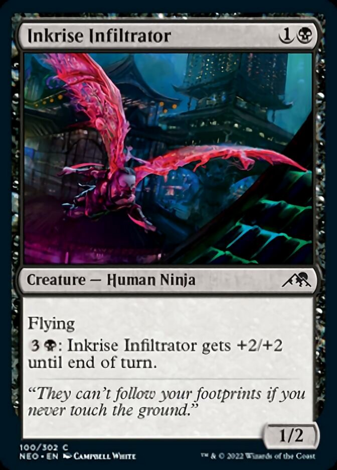 Inkrise Infiltrator [Kamigawa: Neon Dynasty] | Good Games Cannington