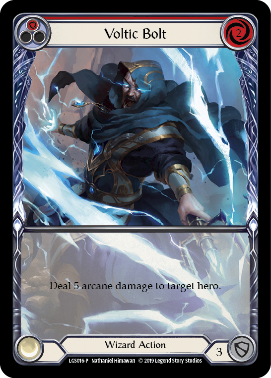 Voltic Bolt (Red) [LGS016-P] (Promo)  1st Edition Normal | Good Games Cannington