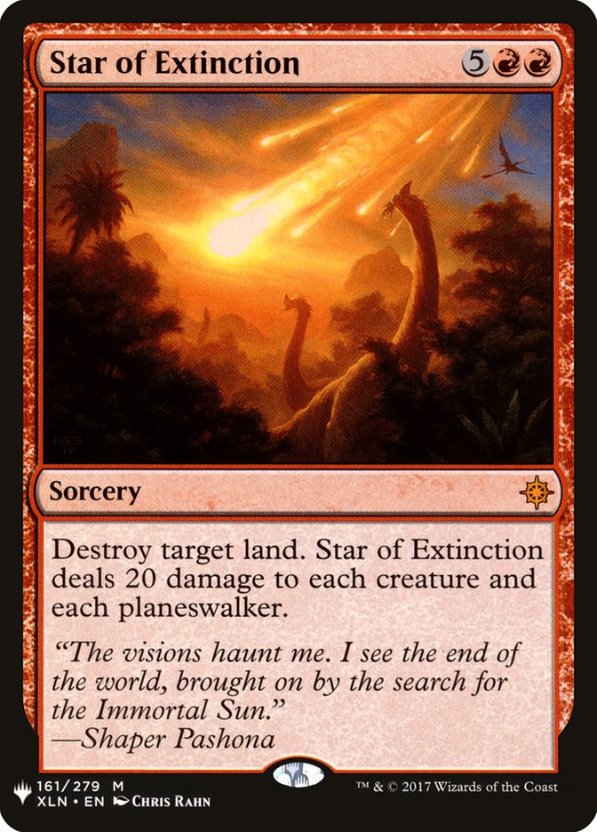 Star of Extinction [Mystery Booster] | Good Games Cannington