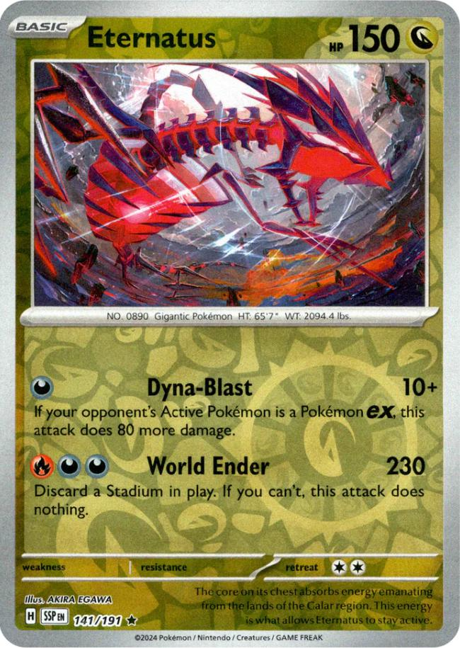 Eternatus (141/191) [Scarlet & Violet: Surging Sparks] | Good Games Cannington