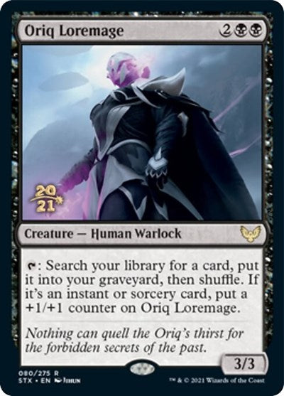 Oriq Loremage [Strixhaven: School of Mages Prerelease Promos] | Good Games Cannington