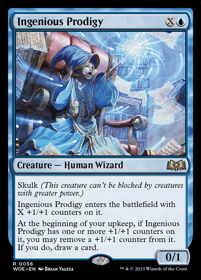 Ingenious Prodigy 56 (Wilds of Eldraine)  | Good Games Cannington