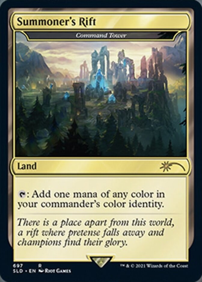 Command Tower - Summoner's Rift [Secret Lair Drop Promos] | Good Games Cannington