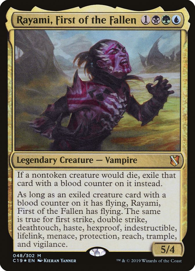 Rayami, First of the Fallen 48/302 (Commander 2019)  - Foil | Good Games Cannington