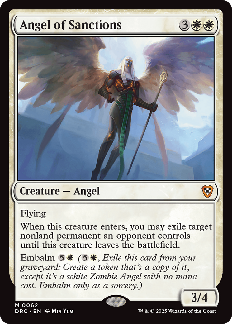 Angel of Sanctions [Aetherdrift Commander] | Good Games Cannington