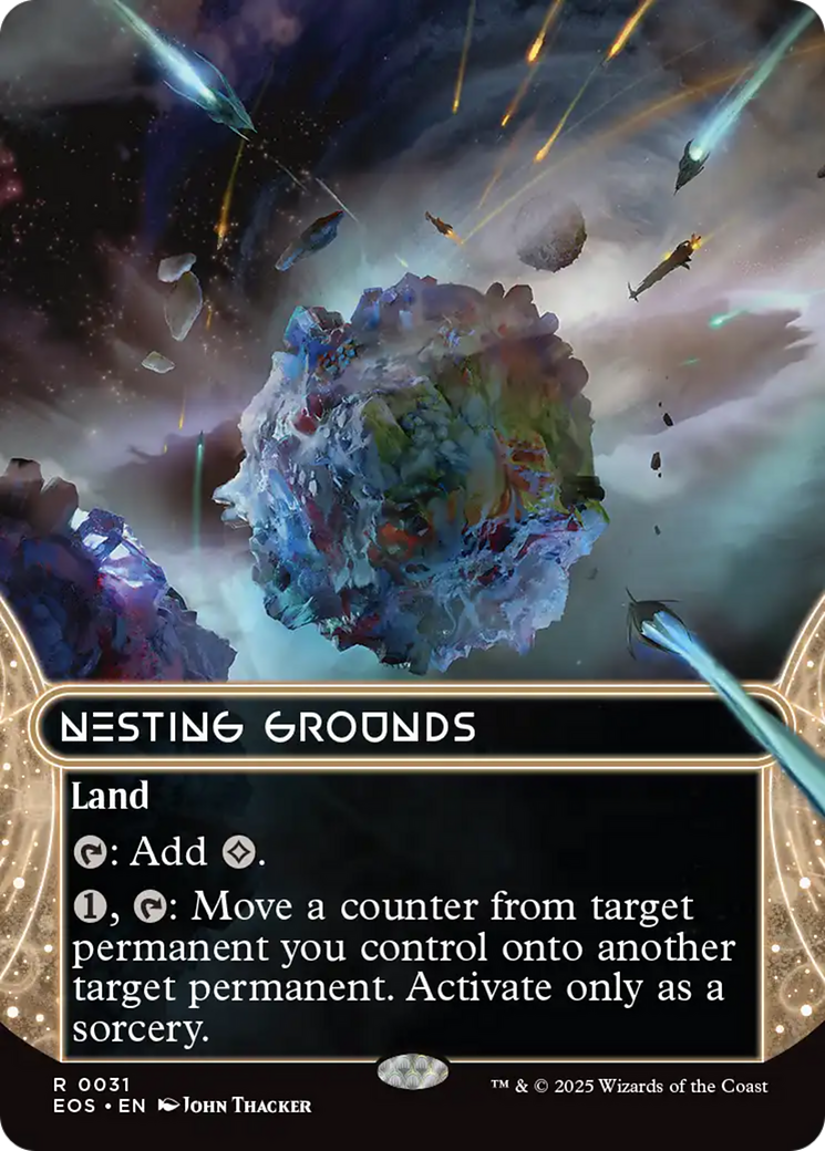 Nesting Grounds (0031) (Borderless) [Edge of Eternities: Stellar Sights] | Good Games Cannington