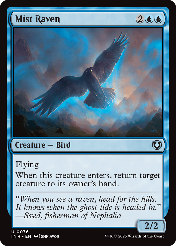 Mist Raven [Innistrad Remastered] | Good Games Cannington