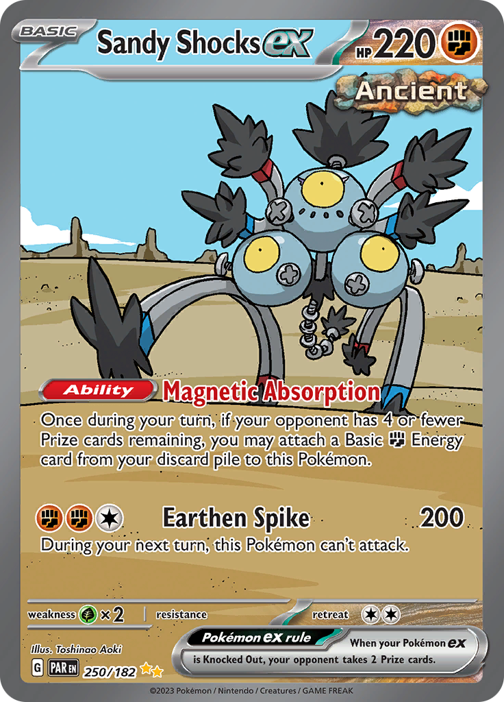 Sandy Shocks ex (250/182) [Scarlet & Violet: Paradox Rift] | Good Games Cannington