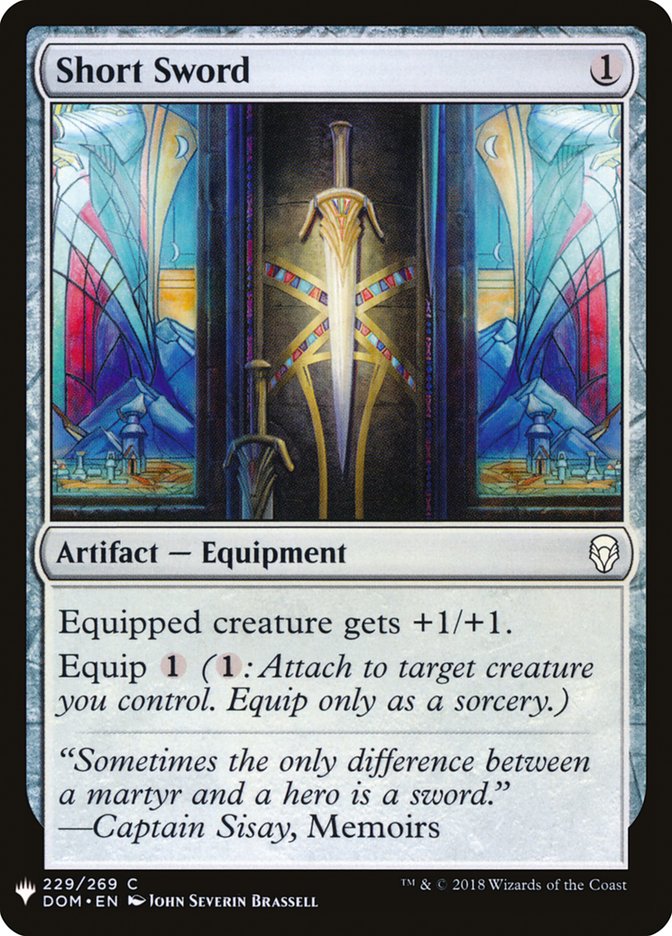 Short Sword [Mystery Booster] | Good Games Cannington
