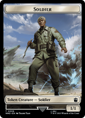 Horse // Soldier Double-Sided Token [Doctor Who Tokens] | Good Games Cannington