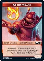 Goblin Wizard // Griffin Double-Sided Token [Core Set 2021 Tokens] | Good Games Cannington
