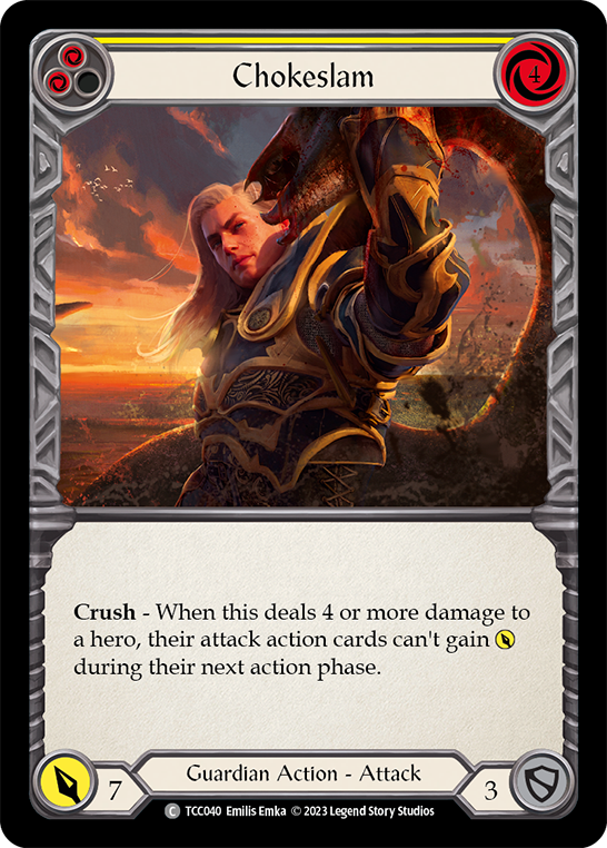 Chokeslam (Yellow) [TCC040] (Round the Table: TCC x LSS) | Good Games Cannington