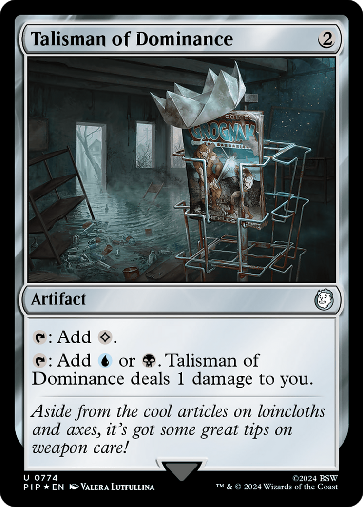 Talisman of Dominance (Surge Foil) [Fallout] | Good Games Cannington