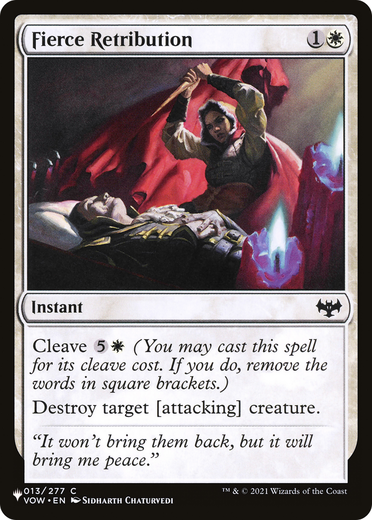 Fierce Retribution [The List] | Good Games Cannington